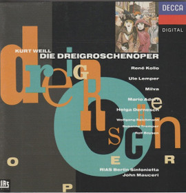 Kurt Weill / Bertolt Brecht: Die Dreigroschenoper CD (Käyt)