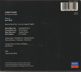 Kurt Weill: Street Scene 2CD Box (Käyt)