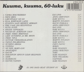 V/A: Kuuma, kuuma, 60- luku CD (Käyt)