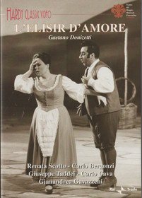 Donizetti / Scotto / Bergonzi / Gavazzeni: L'elisir d'amore DVD (Käyt)