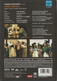 Donizetti / Anna Netrebko /Rolando Villazón: L'Elisir D'Amore DVD Käyt