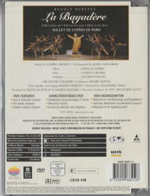 Rudolf Nureyev / Ballet De L'Opera De Paris: La Bayadère DVD (Käyt)