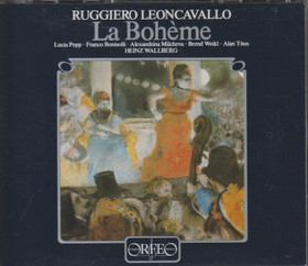 Leoncavallo / Popp / Bonisolli / Heinz Wallberg: La Bohème 2CD (Käyt)