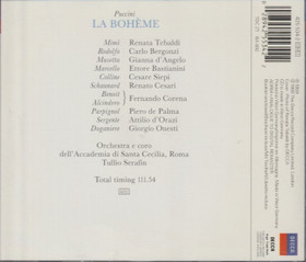 Puccini / Tebaldi /Bergonzi /Bastianini /Serafin: La Bohème 2CD (Käyt)