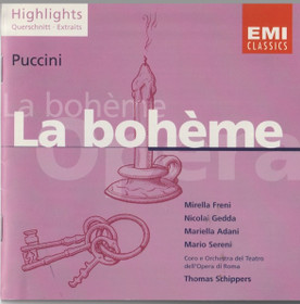 Puccini / Freni / Schippers: La bohème CD (Käyt)