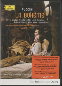 Puccini / Stratas / Scotto / Carreras / Levine: La Boheme DVD (Käyt)
