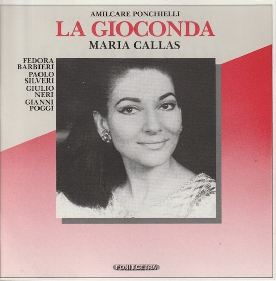Ponchielli / Callas / Barbieri / Mogliotti: La Gioconda 3CD (Käyt)