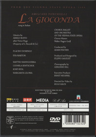 Ponchielli / Plácido Domingo /Marton / Fischer: La Gioconda DVD (Käyt)