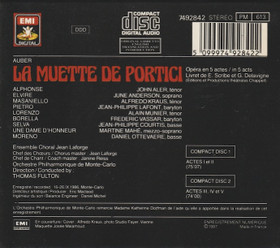Alfredo Kraus / Thomas Fulton: La Muette De Portici 2CD (Käyt)