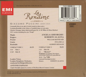Puccini /London Symphony Orchestra /Pappano: La Rondine 2CD Box (Käyt)