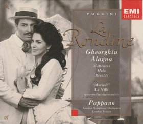 Puccini /London Symphony Orchestra /Pappano: La Rondine 2CD Box (Käyt)