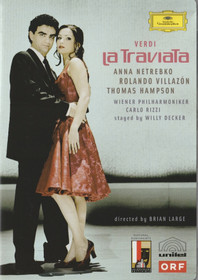 Verdi / Netrebko / Villazón / Hampson / Rizzi: La Traviata DVD (Käyt)