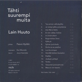Lain Huuto: Tähti suurempi muita CD (Käyt)