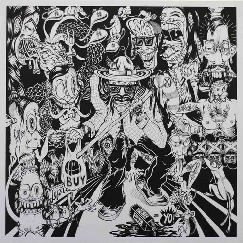 Laineen Kasperi: Psyko cowboy LP (Käyt)