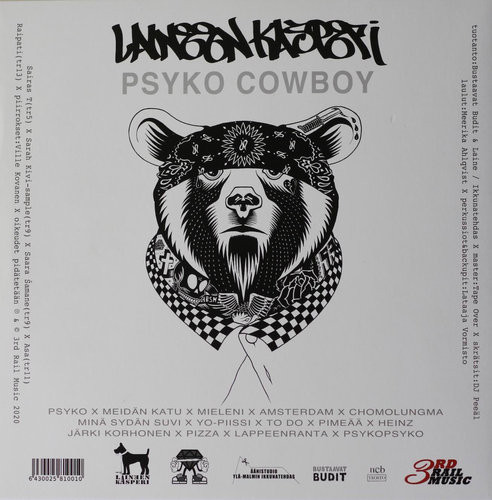 Laineen Kasperi: Psyko cowboy LP (Käyt)