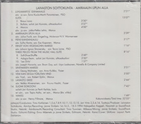 Laivaston soittokunta: Amiraalin lipun alla CD (Mint)