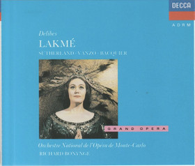 Delibes / Sutherland / Vanzo / Richard Bonynge: Lakmé 2CD (Käyt)