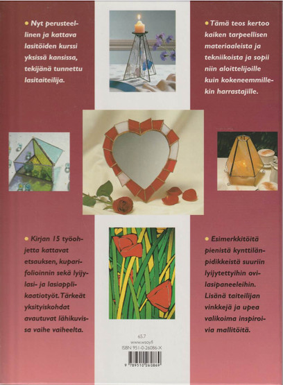 Wrigley Lynette: Lumoavan kauniit lasityöt K4 (Käyt)