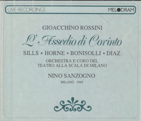 Rossini / Sills / Horne / Sanzogno: L'Assedio Di Corinto 2CD (käyt)