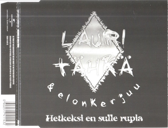 Lauri Tähkä & Elonkerjuu: Hetkeksi en sulle rupia CDs (Käyt)