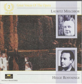 Lauritz Melchior / Helge Rosvaenge: Great Voices Of The Opera 2CD Käyt