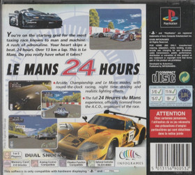 Le Mans 24 Hours. PSone (Käyt)