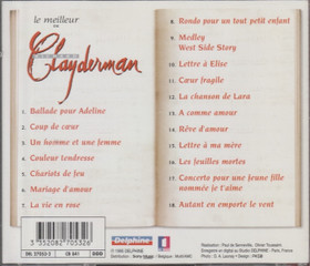 Richard Clayderman: Le Meilleur De Richard Clayderman CD (Käyt)