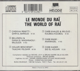 V/A: Le Monde Du Raï / The World Of Raï CD (Käyt)