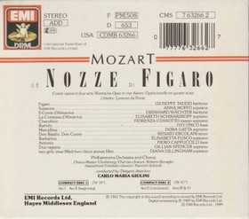 Mozart / Carlo Maria Giulini: Le Nozze Di Figaro 2CD Box(Käyt)