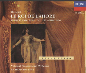 Massenet / Sutherland / Lima / Bonynge: Le Roi de Lahore 2CD (Käyt)