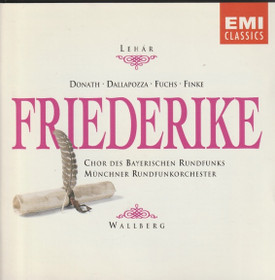 Lehár / Donath / Dallapozza / Wallberg: Friederike 2CD (Käyt)