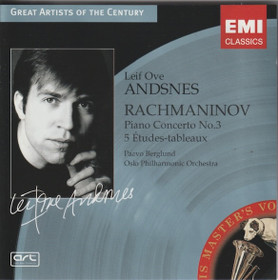 Rahmaninov / Andsnes / Berglund: Piano Concerto No. 3 etc. CD (Käyt)