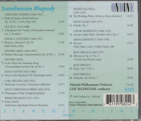 Helsinki Philharmonic Orchestra / Segerstam: Scandinavian Rhapsody CD