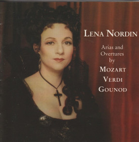 Lena Nordin: Arias and Overtures by Mozart Verdi Gounod CD (Käyt)