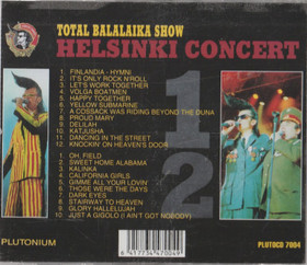 Leningrad Cowboys: Total Balalaika Show - Helsinki Concert 2CD (Käyt)