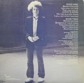 Leo Sayer: Another Year LP (Käyt)
