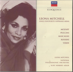 Leona Mitchell /Adler: Lenoa Mitchell Sings Favourite Soprano Arias CD