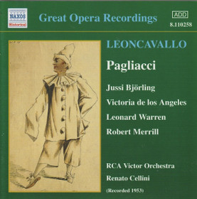 Leoncavallo / Björling /De Los Angeles / Cellini: Pagliacci CD (Käyt)