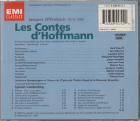 Offenbach / Shicoff / Cambreling: Les Contes D'Hoffmann CD (Käyt)