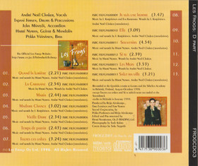 Les Frogs: D Part. CD (Käyt)