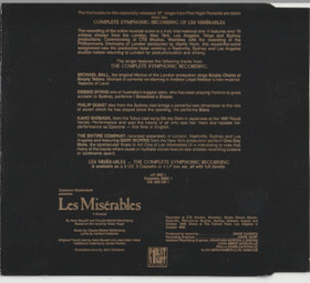 V/A: Five Outstanding Performances From Les Misérables CDs (Käyt. EP)