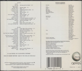 Les Misérables - Original Broadway Cast Recording 2CD (Käyt)
