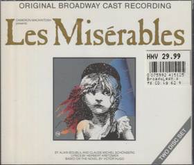 Les Misérables - Original Broadway Cast Recording 2CD (Käyt)