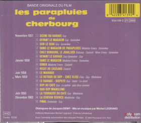 Michel Legrand: Les Parapluies De Cherbourg CD (Käyt)