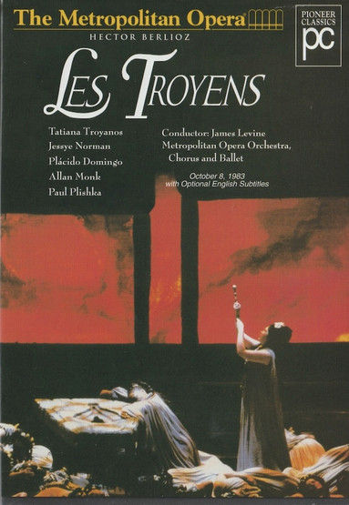 Berlioz / Troyanos / Norman / Domingo / Levine: Les Troyens DVD (Käyt)