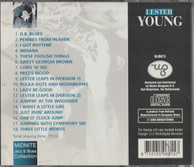 Lester Young: One O'clock Jump CD (Käyt)