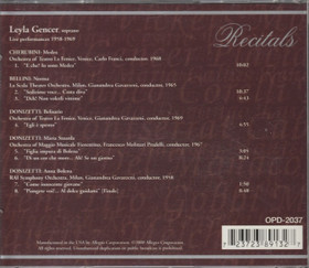 Leyla Gencer: Arias & Scenes Vol. 1. CD (Käyt)