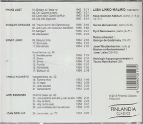 Liisa Linko-Malmio: Äänityksiä 1955 - 1966. CD (Käyt)