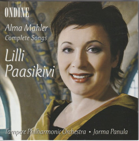 Alma Mahler / Lilli Paasikivi / Jorma Panula: Complete Songs CD (Käyt)