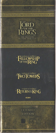 Lords of The Rings -Trilogy - Extended Edition 6 Blu-ray, 9 DVD (Käyt)